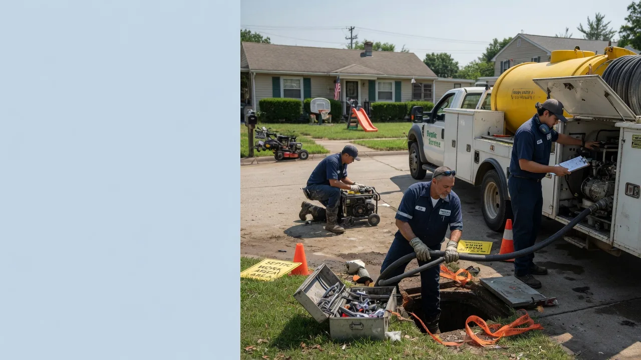 Septic Tank Pumping in Muscatine, IA near me